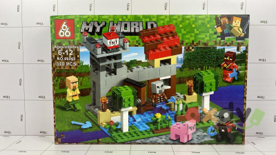 Фото Конструктор "Мой мир / My World" 330 дет. в интернет-магазине axdv.ru
