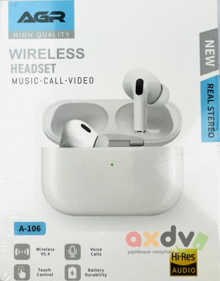 Фото Наушники беспроводные Wireless А-106 в интернет-магазине axdv.ru