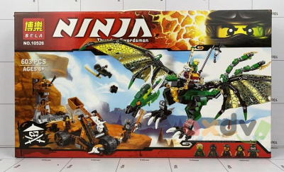 Фото Конструктор "Ниндзя / Ninja" Громовой мечник Драконы 603 дет. в интернет-магазине axdv.ru