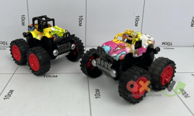 Фото Машина инерционная "Бигфут" / "BigFoot" inertial car 1/8 в интернет-магазине axdv.ru