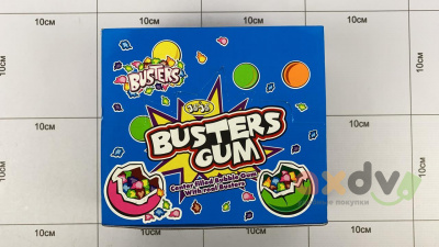 Фото Жевательная резинка с начинкой Бастерс Джоджо / Busters Gum JOJO®, 12*30*20г., CG-248 в интернет-магазине axdv.ru