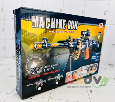 Фото Автомат светозвуковой "Machine Gun" в интернет-магазине axdv.ru