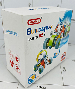 Фото Конструктор "Стройте и играйте / Build&Play" 62 дет. в интернет-магазине axdv.ru / аиксдв
