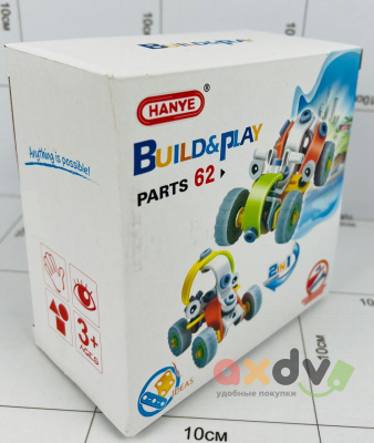 Фото Конструктор "Стройте и играйте / Build&Play" 62 дет. в интернет-магазине axdv.ru