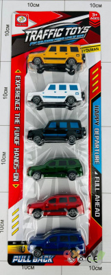 Фото Набор машин 5ти штучный "Дорожные игрушки / Traffic Toys" в интернет-магазине axdv.ru