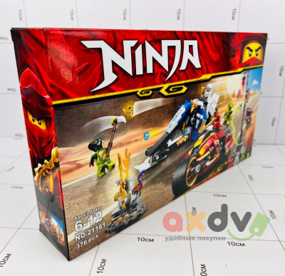 Фото Конструктор "Ниндзя / Ninja" 376 дет. 21161 в интернет-магазине axdv.ru