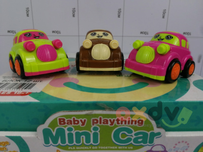 Фото Игрушка машинка "МИНИ-АВТОМОБИЛЬ / MINI CAR с глазками", инерц. в интернет-магазине axdv.ru