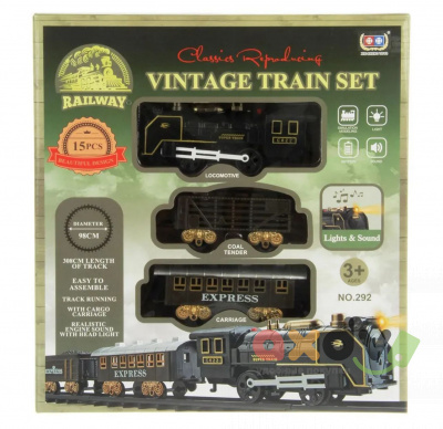 Фото Железная дорога "Винтажный набор поездов / Vintage Train Set" в интернет-магазине axdv.ru
