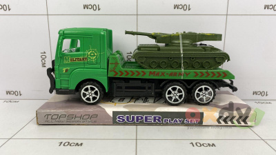 Фото Игрушка "Автовоз с танком" в интернет-магазине axdv.ru