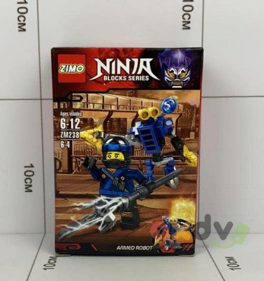 Фото Конструктор "Вооруженный робот-ниндзя / Ninja Armed Robot" 6-4 в интернет-магазине axdv.ru