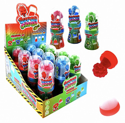 Фото Леденец с кислым гелем "Сильная влюбленность / Super Crush" 40гр*12шт*12бл в интернет-магазине axdv.ru / аиксдв
