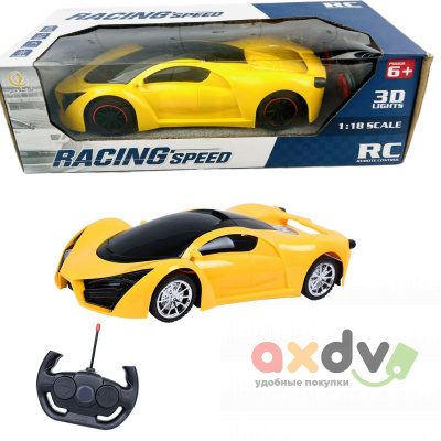 Фото Машина на дистанционном управлении 3D-подсветка "Гоночная скорость" / "Racing Speed" 3D Lights в интернет-магазине axdv.ru