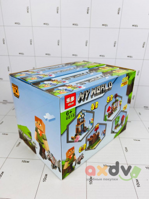 Фото Конструктор "Мой мир / My World" 6018 (178-194 дет.) в интернет-магазине axdv.ru