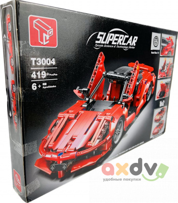 Фото Конструктор "Скользящая машина / SliperCar" 419 дет. в интернет-магазине axdv.ru