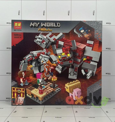 Фото Конструктор "Мой мир / My World" "HELL" 528 дет. в интернет-магазине axdv.ru