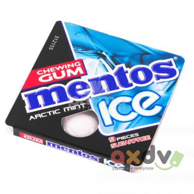 Фото Гам Ментос Лед / Ice ж/рез 12,9г 36*12 Арктическая Мята в интернет-магазине axdv.ru