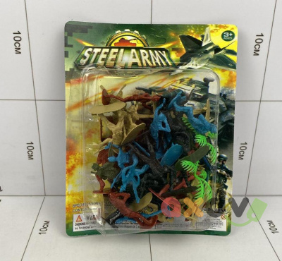 Фото Игровой набор "Стальная армия / Steel Army" Пехотинцы в интернет-магазине axdv.ru
