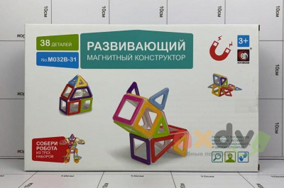 Фото Развивающий магнитный конструктор M032B-31 в интернет-магазине axdv.ru
