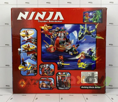 Фото Конструктор "Ниндзя / Ninja" Громовой мечник воздушный бой 546 дет. в интернет-магазине axdv.ru