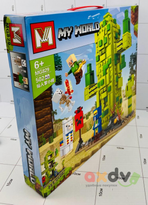 Фото Конструктор "Мой мир / My World" 502 дет. в интернет-магазине axdv.ru