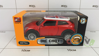 Фото Модель металлическая литая под давлением Die cast красная в интернет-магазине axdv.ru