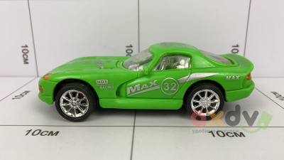 Фото Машина инерционная "Гонки на максимум / Max Racing" зеленая в интернет-магазине axdv.ru