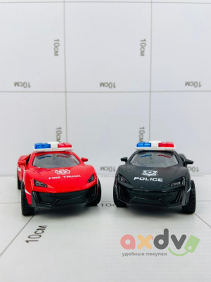 Фото Машина металлическая Ламборгини Хуракан полицейский / Lamborghini Huracan Police 1/12шт в интернет-магазине axdv.ru