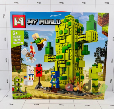 Фото Конструктор "Мой мир / My World" 502 дет. в интернет-магазине axdv.ru
