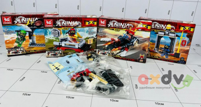 Фото Конструктор "Ниндзя / Ninja" TM6208 (70-80 дет.) в интернет-магазине axdv.ru