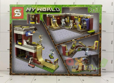 Фото Конструктор Майнкрафт 468 дет в интернет-магазине axdv.ru