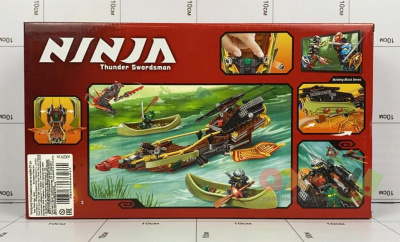Фото Конструктор "Ниндзя / Ninja" Громовой мечник на корабле 378 дет. в интернет-магазине axdv.ru