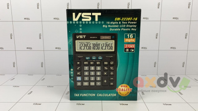 Фото Калькулятор VST SW-2239T-16 в интернет-магазине axdv.ru