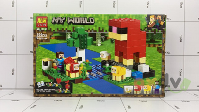 Фото Конструктор "Мой мир / My World" 266 дет. в интернет-магазине axdv.ru