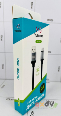 Фото Зарядный кабель MicroUsb YL-416 в интернет-магазине axdv.ru