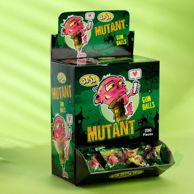 Фото Жевательная резинка Джоджо / JOJO® Шарики-мутанты / Mutant Gum Balls, 8*200*5г.; CG-326 в интернет-магазине axdv.ru