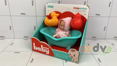 Фото Пупс в ванной с "Малыш / Mini Baby" в интернет-магазине axdv.ru