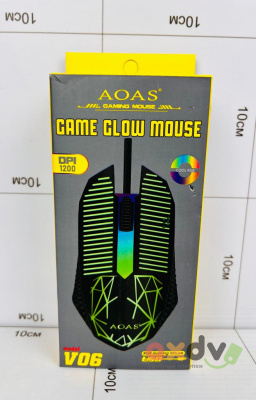 Фото Мышка проводная Игровая с подсветкой "Game Glow Mouse" V06 в интернет-магазине axdv.ru
