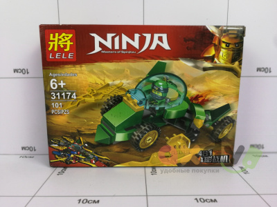 Фото Конструктор Леле Ниндзя / LELE "NINJA" ,101 дет. (8 шт. блок) в интернет-магазине axdv.ru