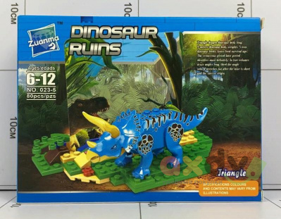 Фото Конструктор "Динозавр / Dinosaur" 5 (80 дет.) в интернет-магазине axdv.ru