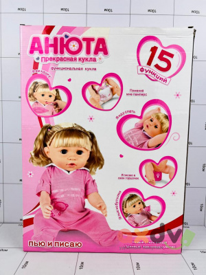 Фото Кукла Анюта многофункциональная (15 функций) в интернет-магазине axdv.ru