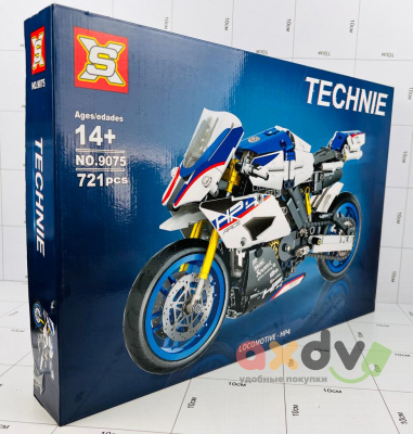 Фото Конструктор Мотоцикл "Техника / Technie" 721 дет. в интернет-магазине axdv.ru