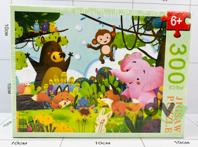 Фото Пазл "Мозаика / Jigsaw puzzle" Веселые зверята 300 дет. в интернет-магазине axdv.ru