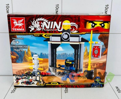Фото Конструктор "Ниндзя / Ninja" TM6208 (70-80 дет.) в интернет-магазине axdv.ru