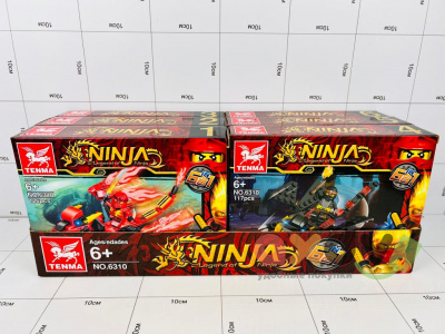 Фото Конструктор "Ниндзя Легенда о ниндзя / Ninja Legend of Ninja" 6310 1/6 (117-126 дет.) в интернет-магазине axdv.ru